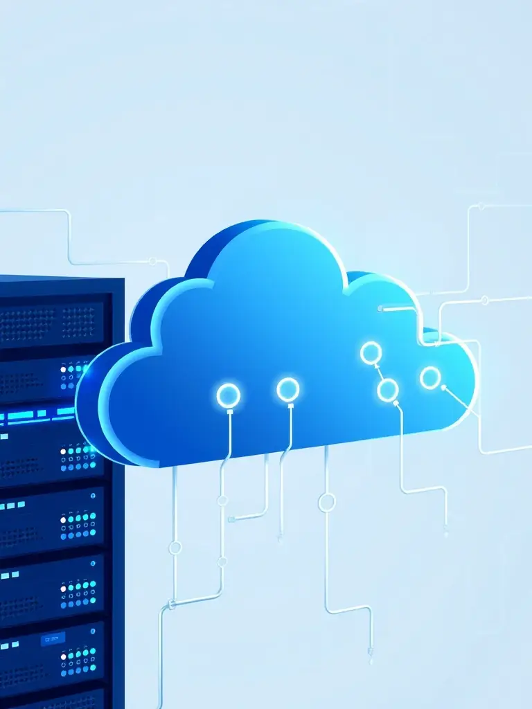 A visual representation of data flowing seamlessly between different business systems, highlighting the integration capabilities of OVSTELECOM's software.