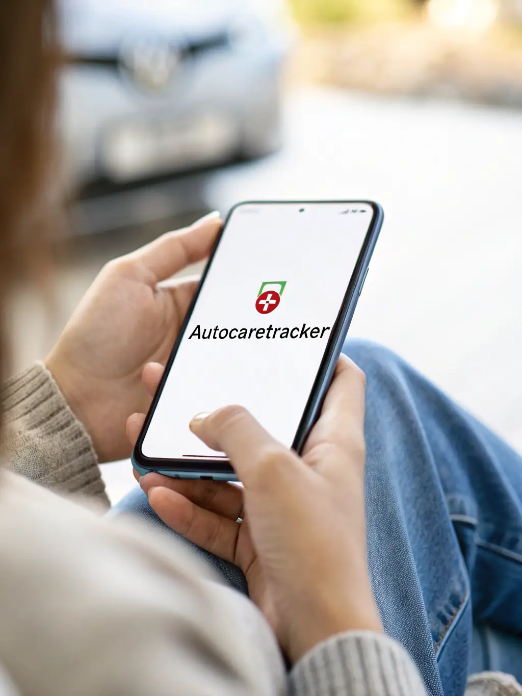 A smartphone displaying an SMS notification from OVSTELECOM, highlighting the SMS integration feature for timely reminders and updates.