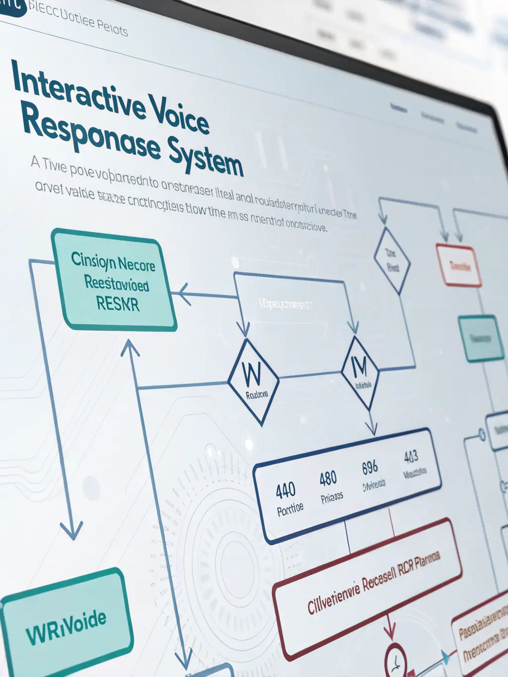 A visual representation of automated call workflows, illustrating how calls are routed, answered, and logged automatically within the CRM system.